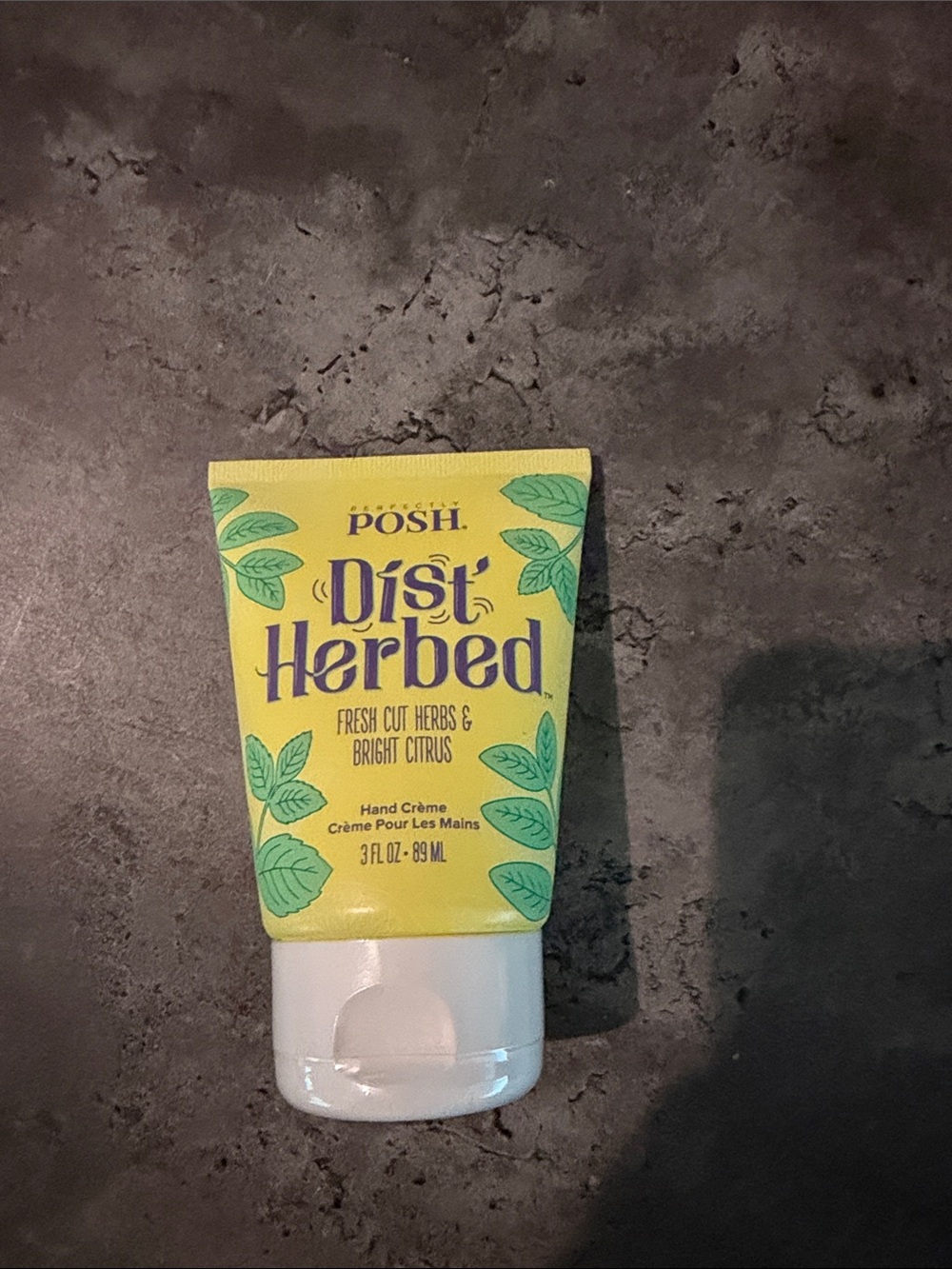 POSH Dist Herbed Fresh Cut Herbs & Bright Citrus Hand Crème - Yellow